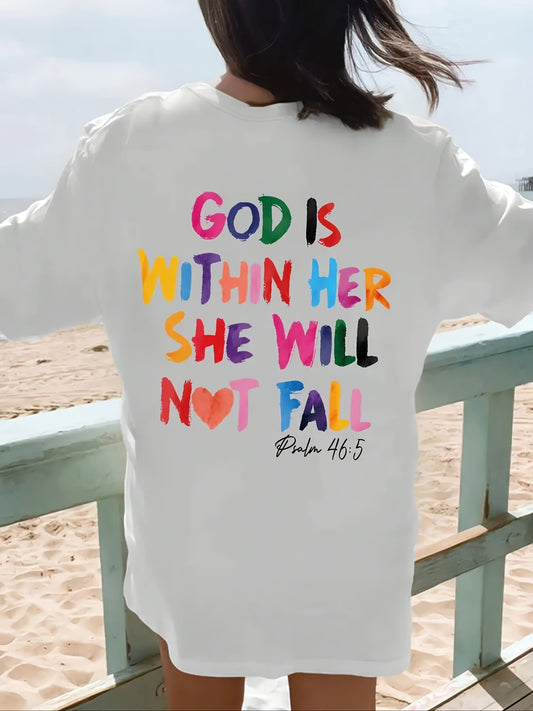 God Is Within Her She Will Not Fall - Redeemed Prints